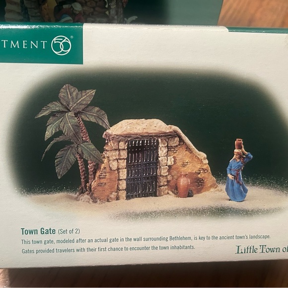 Department 56 Little Town of Bethlehem Nativity Set includes all pictured. - Picture 6 of 8